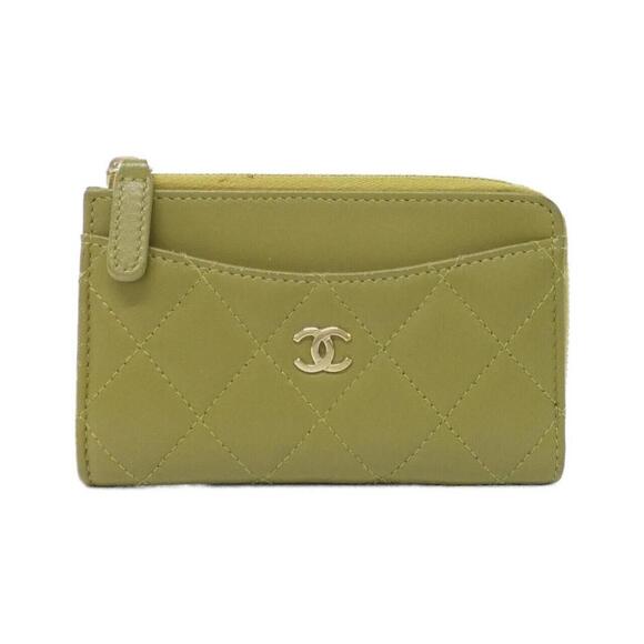 CHANEL Khaki Card Holder - Picture 1 of 9